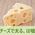 痩せ菌とチーズの関係アイキャッチ